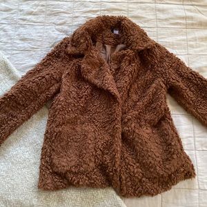 H&M // Pile Teddy Coat – Never Knowingly Concise